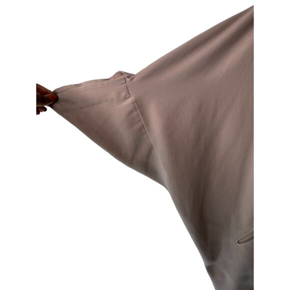 Aritizia Babaton Shawl Cardigan Beige Career Soft Cozy Lightweight Shawl Large - Picture 4 of 9